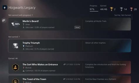 hogwarts legacy platinum guide|Hogwarts Legacy: Ultimate Platinum Trophy Guide.